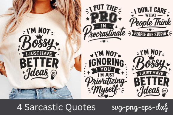 Download Sarcastic Quotes SVG Bundle 4 - Quotes svg Collection
