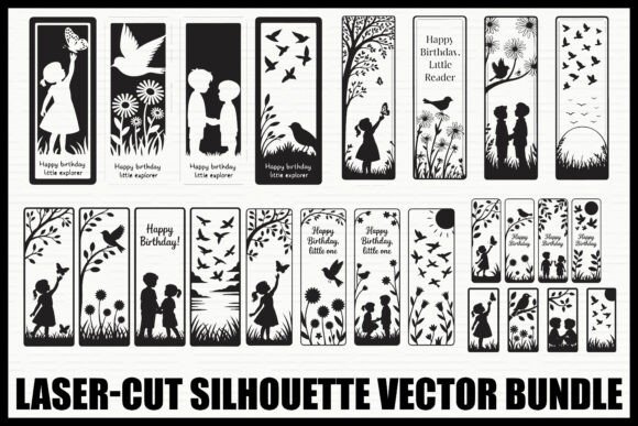 Download Laser Cut Silhouette Vector Bundle - Laser Collection