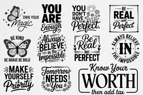 Download Boho Motivational Quotes Svg Bundle - Quotes svg Collection