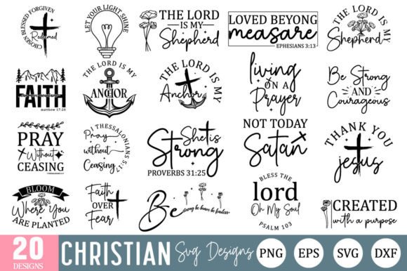 Download Christian SVG Bundle, Bible Quotes SVG - Quotes svg Collection