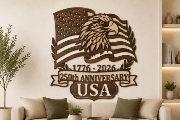 Download American 250th Anniversary Laser Cut SVG - Laser Collection