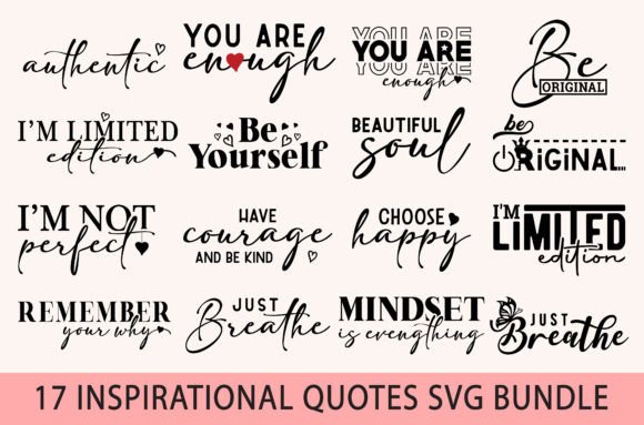 Download Boho Inspirational Quotes Svg Bundle,PNG - Quotes svg Collection