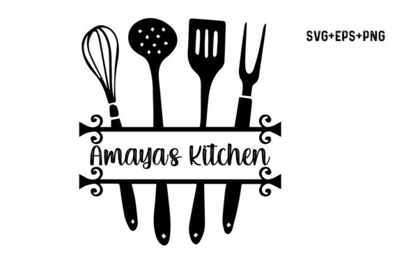 Download Kitchen Utensils, Vinyl Wall Decal SVG - Vinyl wall decal Collection