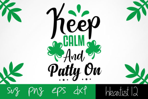 Download Keep Calm and Leprechaun SVG Design - Premium Resources