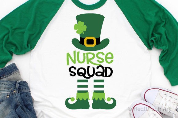 Download Nurse Squad with Leprechaun Svg - Leprechaun svg Collection