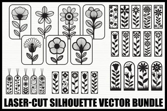 Download Laser Cut Silhouette Vector Bundle - Laser Collection